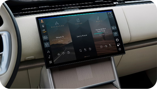 Range Rover Vogue interior 2